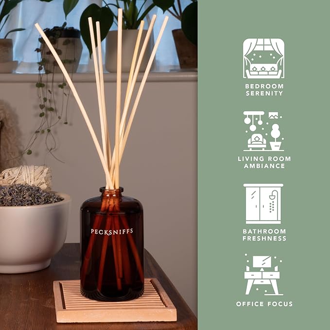Pecksniff's Deep-Sleep Aromatherapy Diffuser, 100 ml/3.38 Fl Oz, Long-Lasting Fragrance for Relaxation