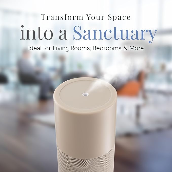 Air Esscentials AE800 Tower Smart Scent Air Machine, Waterless Aroma Diffuser with Bluetooth App Control, Ambient Light, Programmable Scent Settings, Covers Up to 800 Sq. Ft.