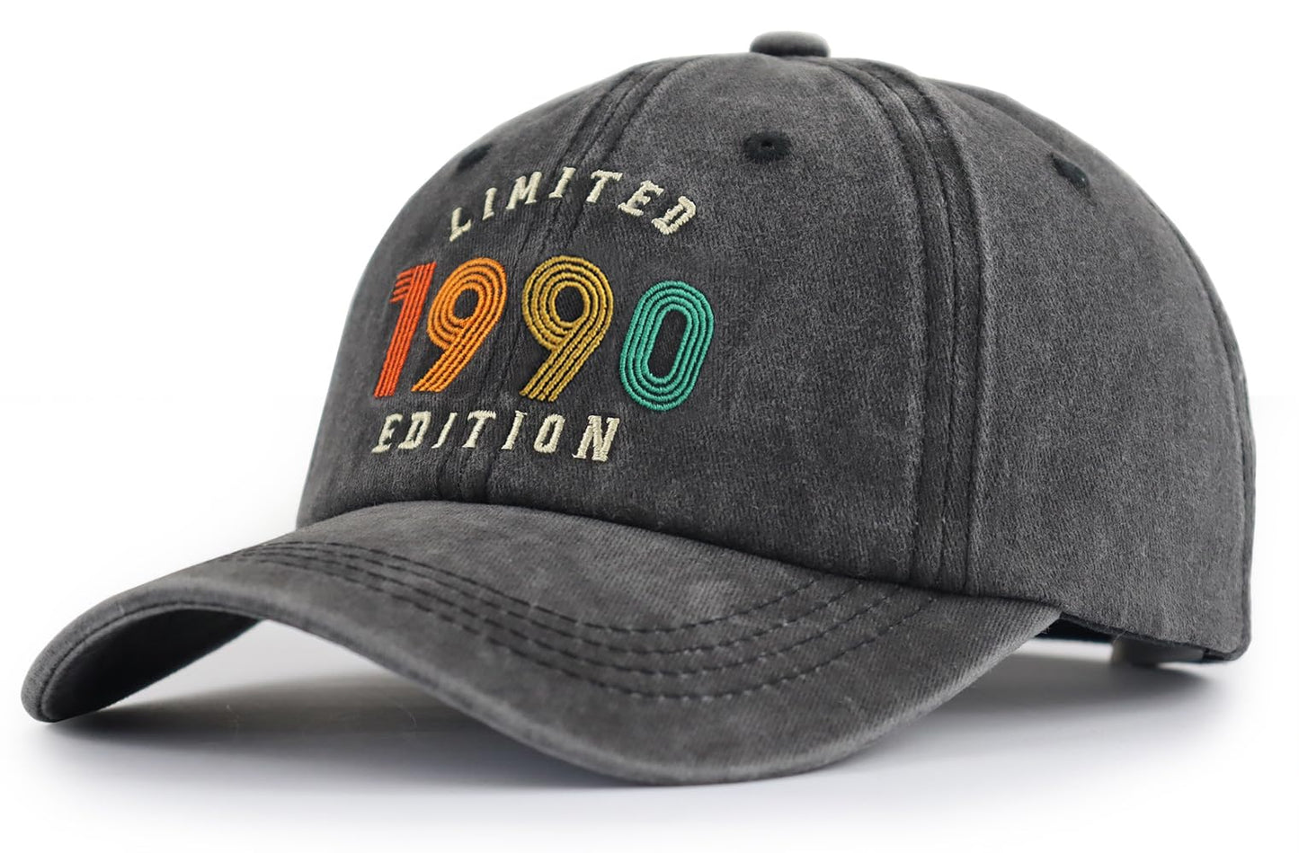 35th Birthday Decorations for Women Men, Limited 1990 Edition Baseball Cap, 35 Year Old Birthday Gifts for Husband Wife Brother Son, 35th Birthday Hat Black