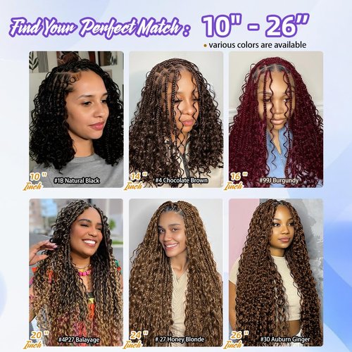 Deep Wave Human Braiding Hair for Boho Braids – 16 Inch 120g 3 Bundles/Pack Chocolate Brown, 100% Unprocessed 12A Brazilian Virgin Hair Bulk, No Weft, Wet & Wavy Curly Knotless Extensions