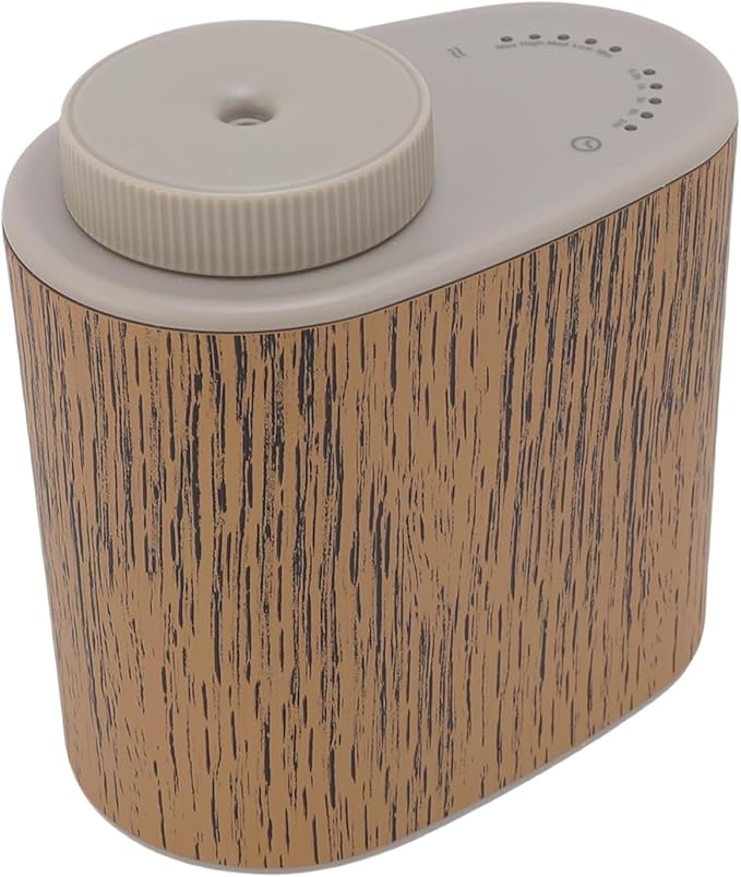 Fabater Essential Oil Diffuser, Waterless 60ML Smart Aromatherapy Diffuser, Smart Scent Air Machine with APP Control for Bedroom, Living Room, Car, Office (Wood Grain)