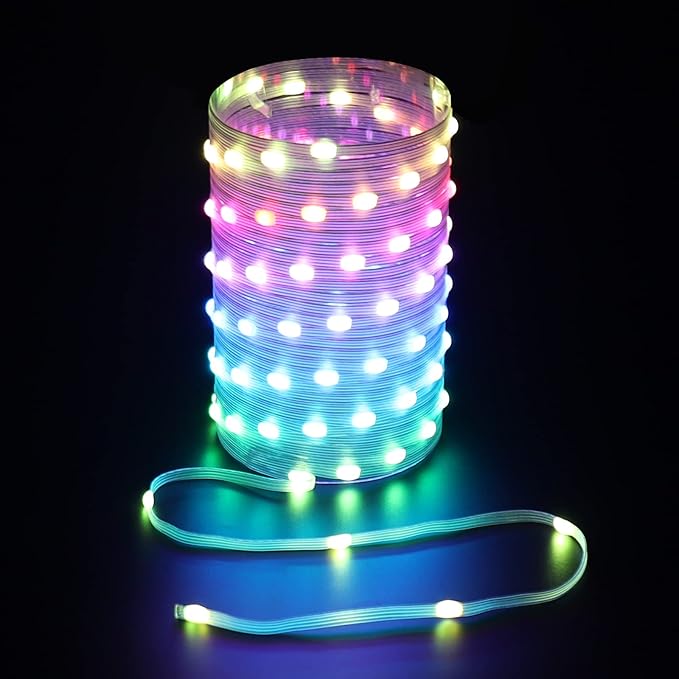 33ft Color Changing Christmas String Lights, 100 LED Twinkle Fairy Lights String Waterproof with 200+ Scene Modes, Smart App & Remote for Indoor Outdoor Christmas Tree Bedroom Patio Decor