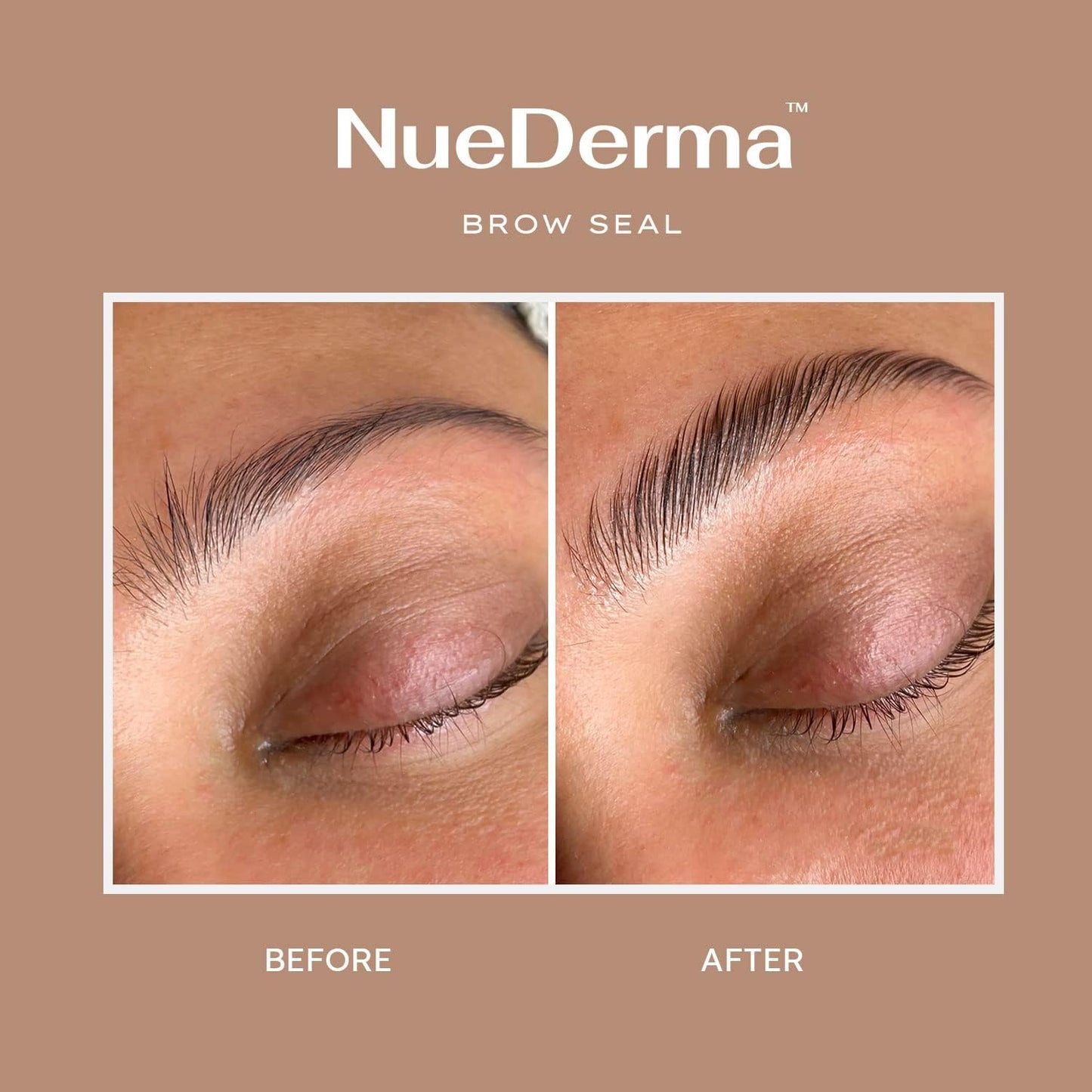 Brow Seal with Castor Oil - Clear Eyebrow Gel, Waterproof Eyebrow Makeup, Styling Wax for Feathered & Fluffy Brows - 1 OZ