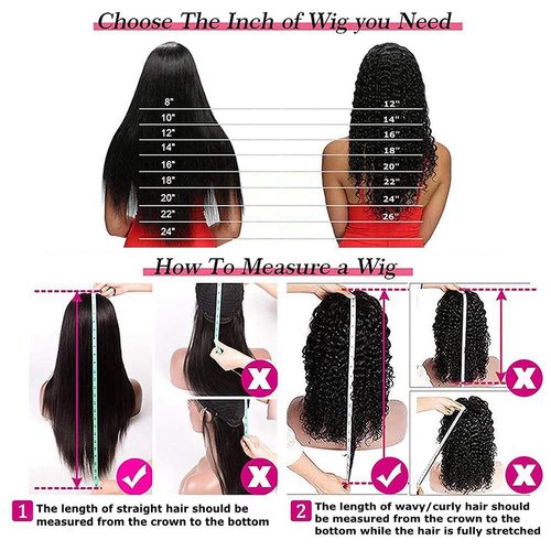 kloiynj U Part Wigs Human Hair for Black Women Deep Wave Human Hair Brazilian Hair Full Head Clip in Half Wig V Part Glueless Wigs Human Hair Pre Plucked U Shape Wigs (Natural Black, 18 inch)