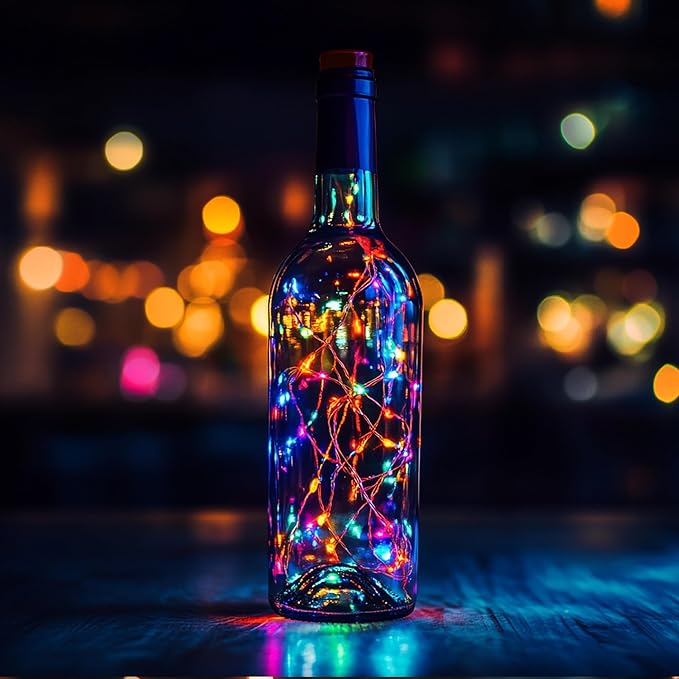 Dazzle Bright 32.8 FT RGB Copper Wire Halloween Fairy Lights, 100 LED USB String Lights with Remote & Timer, Waterproof Indoor Outdoor Decoration for Christmas, Party, Wedding