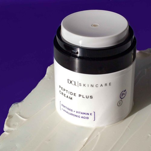 DCL Skincare Peptide Plus Cream for Wrinkle Defense & Collagen Production, 1.7 Fl oz