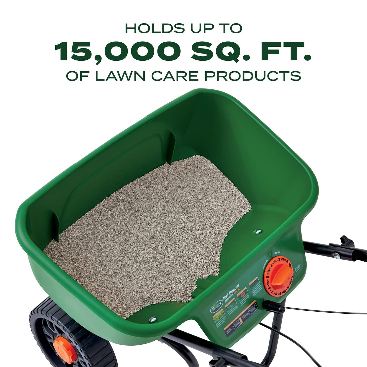 Scotts Turf Builder EdgeGuard DLX Broadcast Spreader