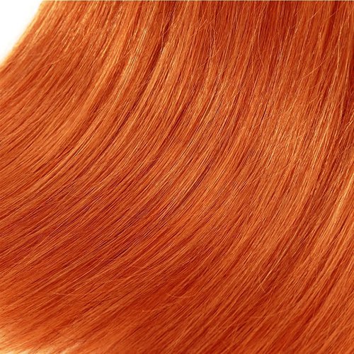 Condescension Human Hair Bundles 18 20 22 inch Orange Burnt Orange 350 Straight Wave Bundles Human Hair Unprocessed Brazilian Virgin Hair for Black Women