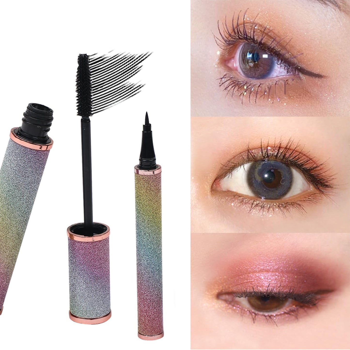 All in One Makeup Kit, Includes 20 Colors Eyeshadow Palette, RUIGPRO Foundation & Face Primer, Makeup Brush, Makeup Sponge, Eyebrow Soap, Winged Eyeliner Stamp, Gift Set for Women, Girls & Teens