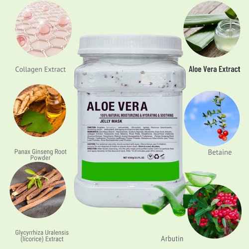DR MEINAIER Bundle of Five Jelly Masks for Facials Professional, Mascarillas Faciales, Vajacial Mask, Jelly Face Mask, Modeling Mask, Facial Mask,Peel off Mask