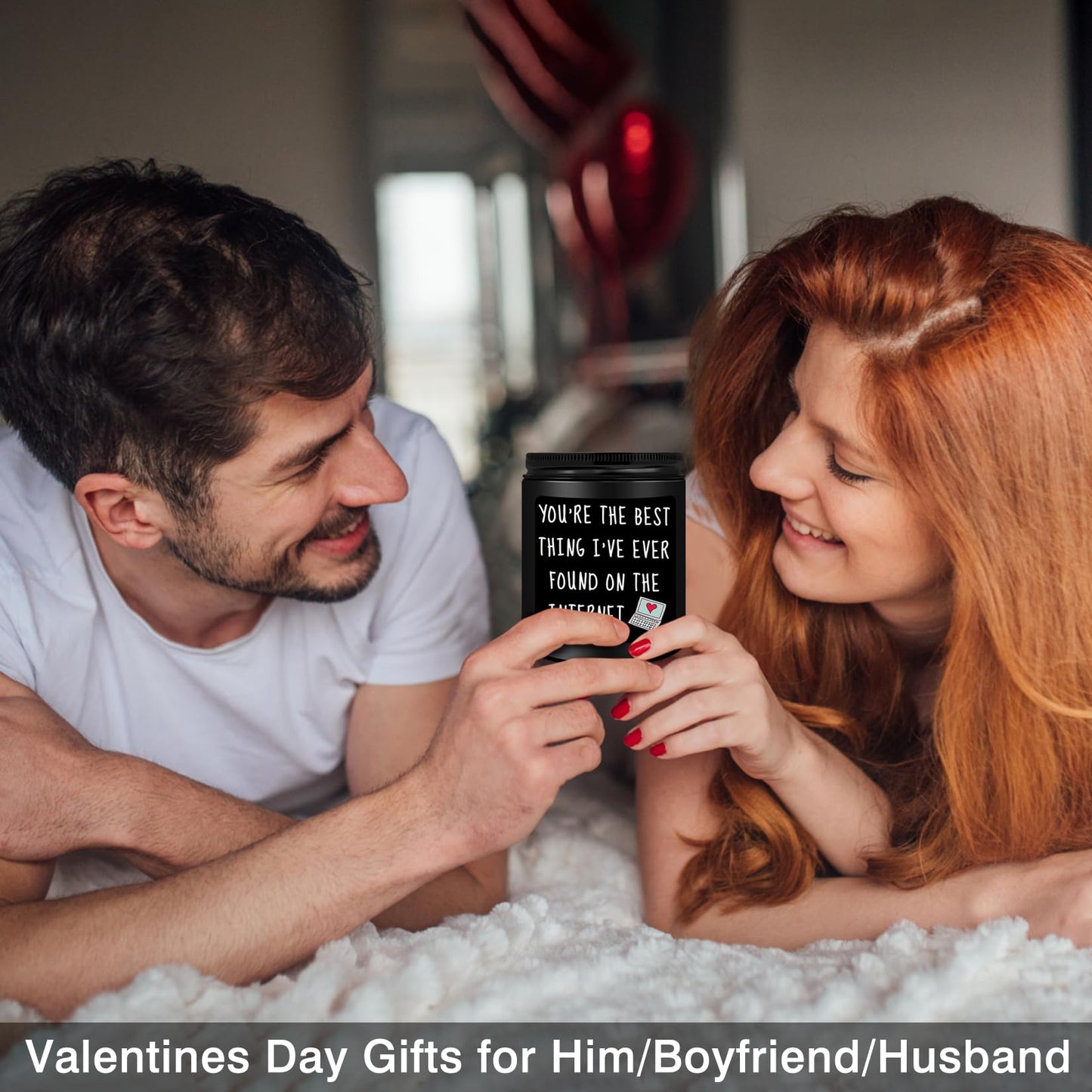 Anniversary Birthday Gifts for Men, Gifts for Boyfriend, Funny Romantic Wedding Gift for Men, Him, Boyfriend, Husband, Best Friends, Lover, Black Cedar Juniper Sandalwood Candle