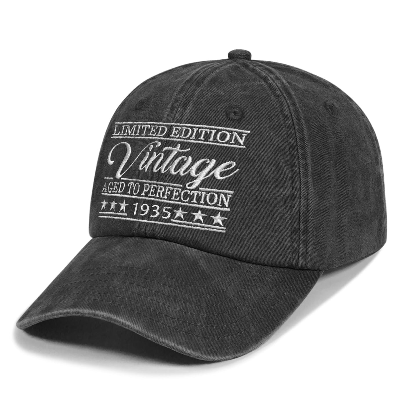 Rybicag 90th Birthday Gifts for Him Her, 1935 Cap for 90 Year Old Men Women Vintage Hat