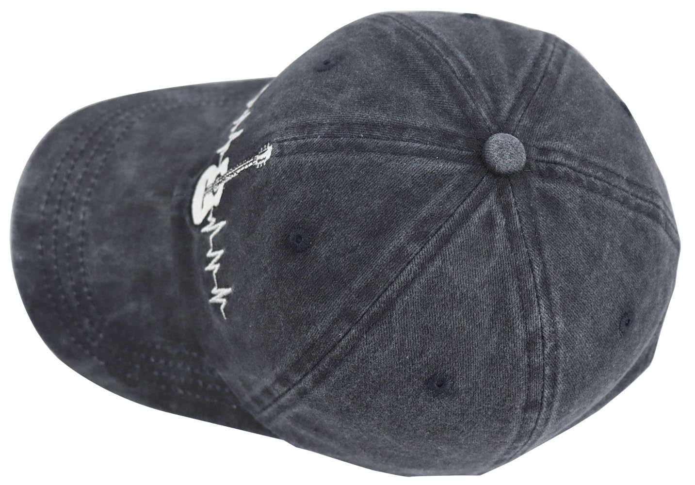 Guitar Gifts for Men Women, Guitar Accessories Baseball Cap, Cool Guitar Hat for Music Lovers, Retirement Christmas Birthday Gifts for Dad Mom Papa Black