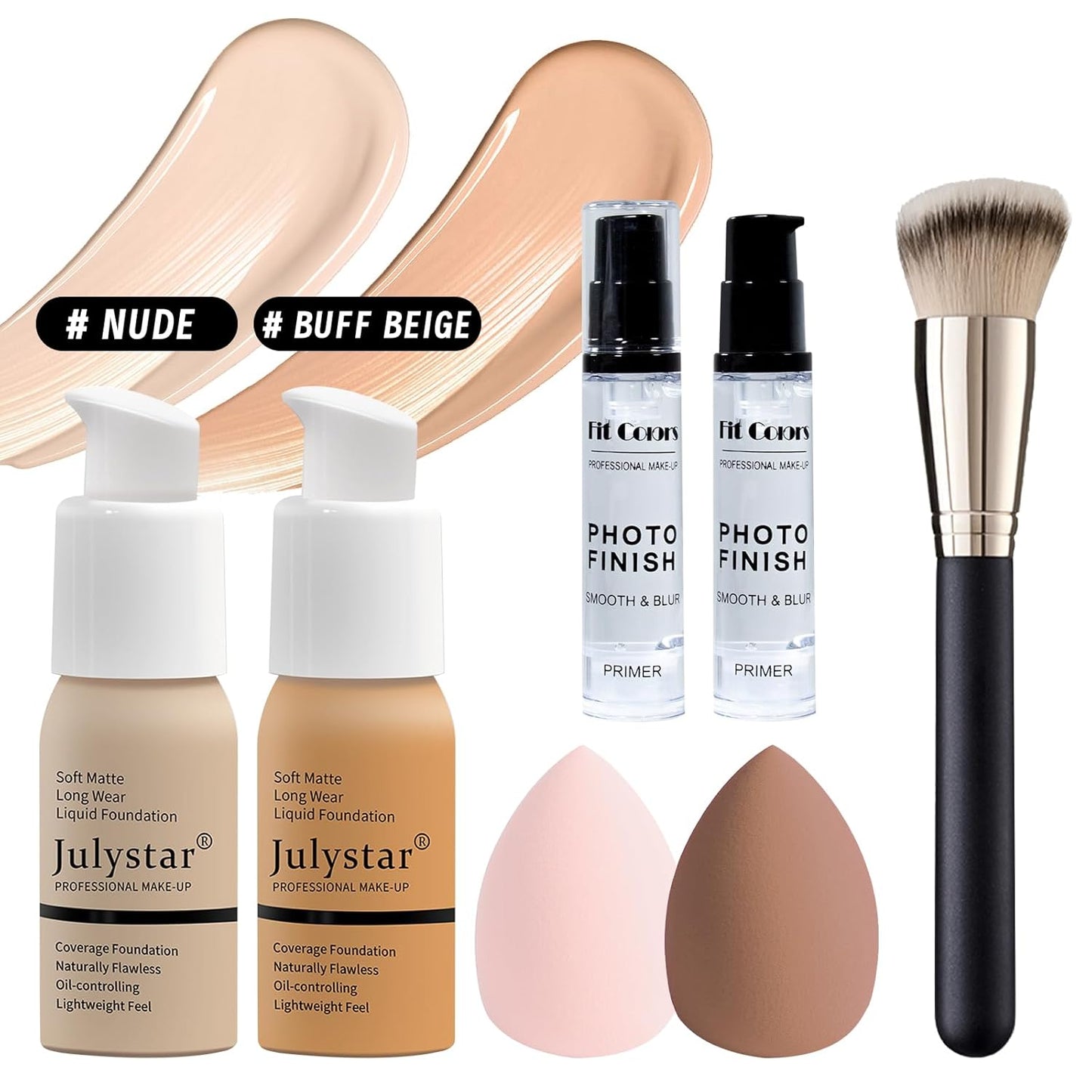 Makeup Set for Women Full Kit, Multipurpose Women’s Makeup Sets, Includes Eyeshadow Palette, Foundation Face Primer, Liquid Lipstick, Eyebrow Pencil Eyeliner Mascara, Makeup Brush