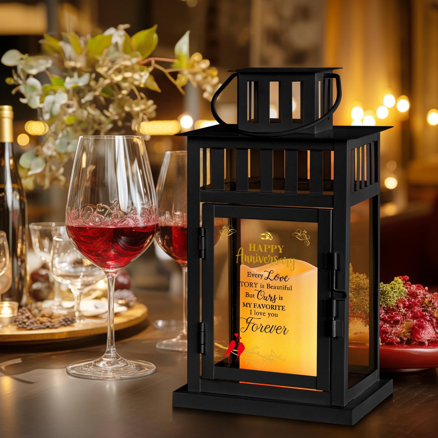 HN HAIINAA Wedding for Him Her Wife Husband Men Women, Anniversary for Couple Gift Happy Anniversary for Girlfriend Boyfriend, Valentines Day, Christmas