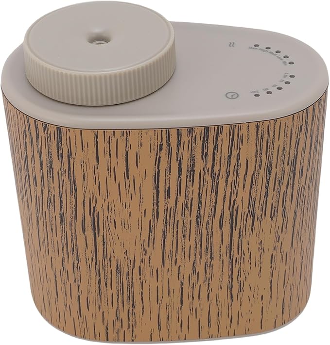 Fabater Essential Oil Diffuser, Waterless 60ML Smart Aromatherapy Diffuser, Smart Scent Air Machine with APP Control for Bedroom, Living Room, Car, Office (Wood Grain)