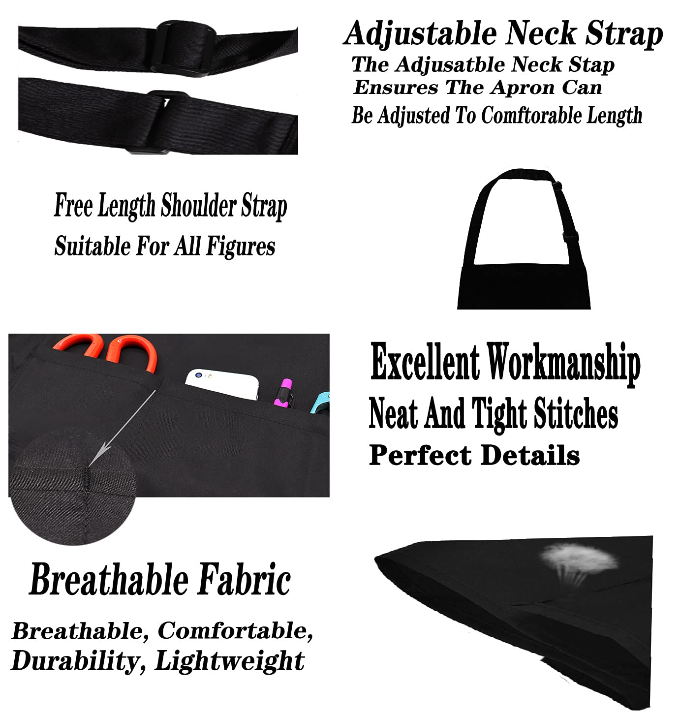 POTALKFREE 50th Birthday Gifts for Women Men, Funny Chef Aprons with Pockets, Kitchen Cooking Grilling Apron for Grandma Grandpa Dad Mom, Grill Decorations for Christmas Thanksgiving