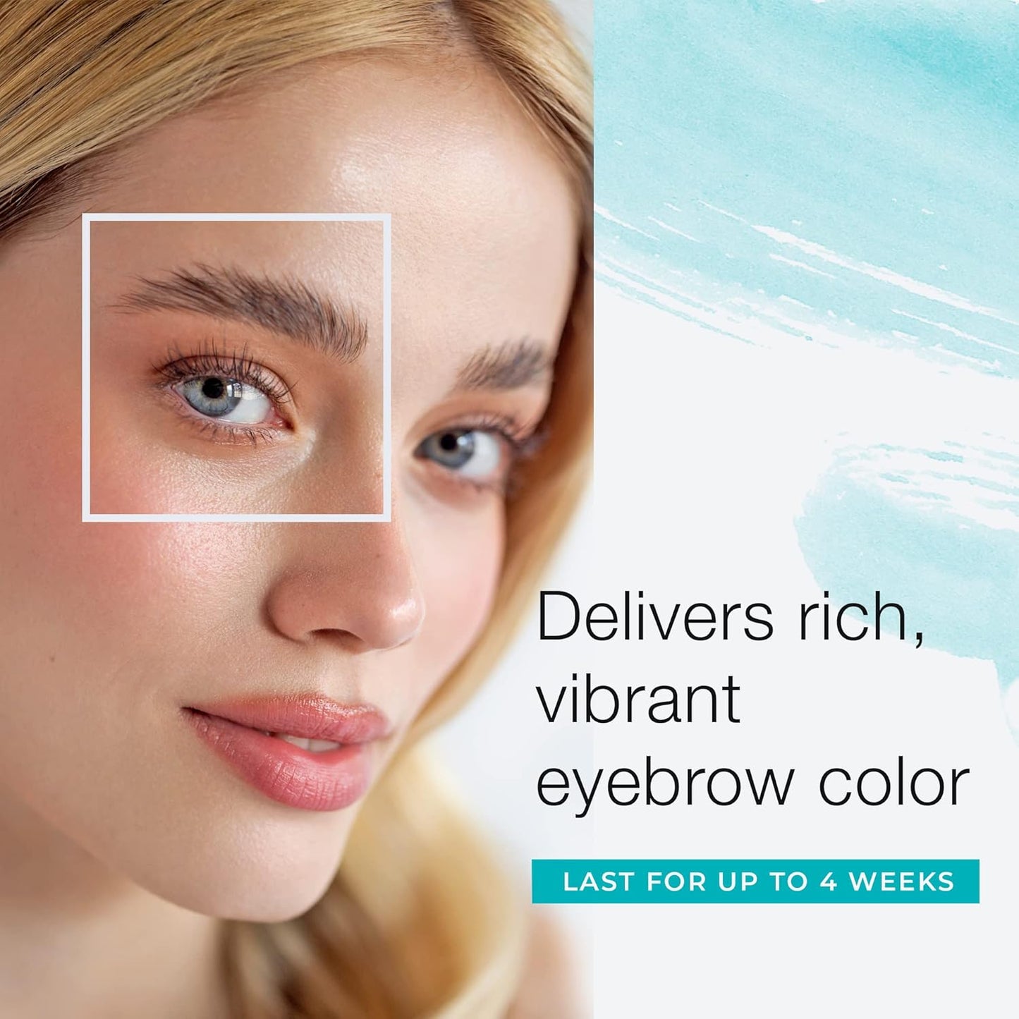 Eyebrow Color For Women, 3 Application Kit, Light Brown