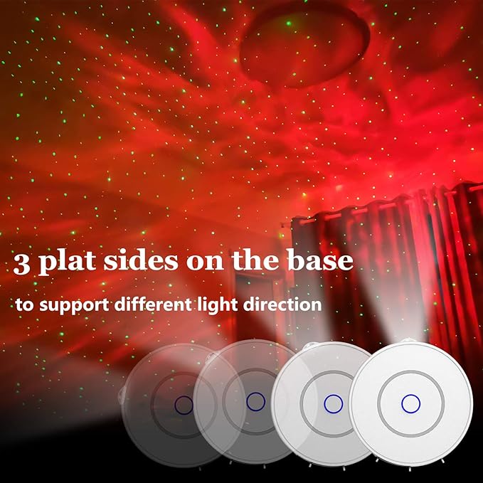 CHIGIH Smart Galaxy Projector, LED Starry Sky Night Light Star Projector, Nebula Ceiling Night Light App & Voice Controlled Northern Lights Projector for Room Bedroom Parties Decor Birthday Gifts