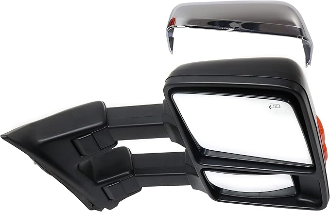 Garage-Pro Mirror - Compatible with 2011-2016 Ford F-250, F-350, F-450 & F-550 Super Duty Towing, Passenger Side, Heated, Power Glass In-housing Signal Light