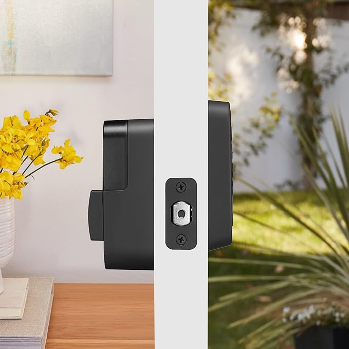 Yale Security Assure Lock 2 Deadbolt, Black Suede Keyed Smart Entry Door Lock with Wi-Fi Connected Keypad for Code Entry and Remote Access, YRD410-WF1-BSP