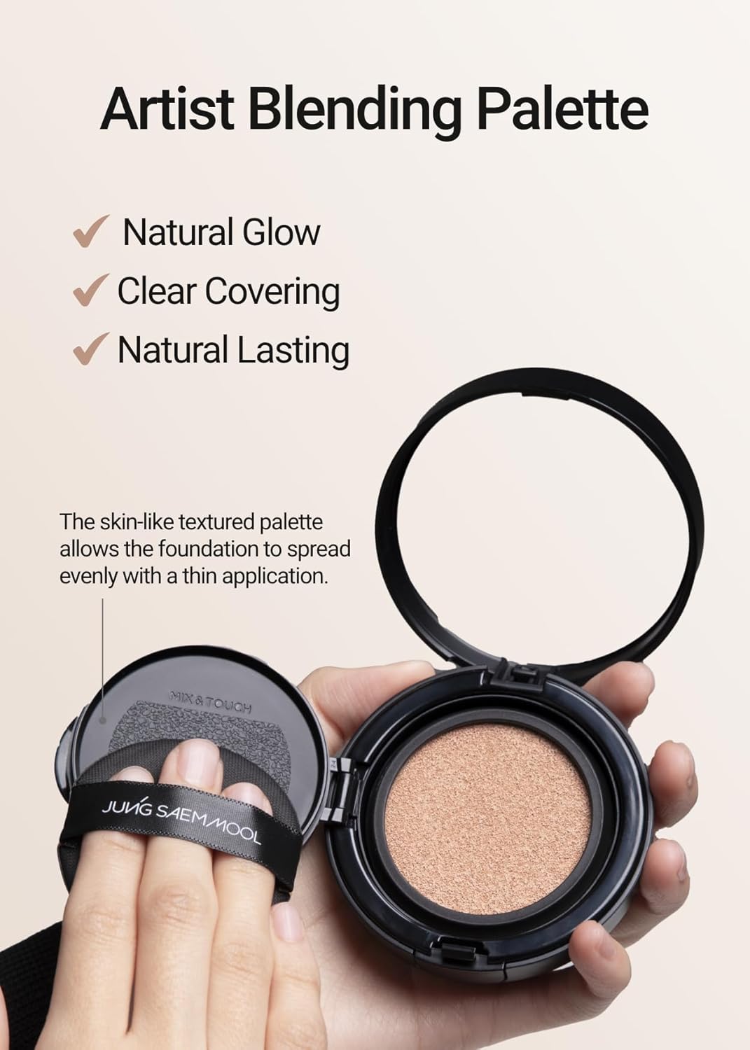Essential Skin Nuder Cushion (Medium) | Refill Included + Essential Mool Micro Fitting Face Mist (120 ml)