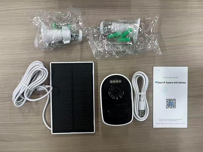 Security Cameras, Wireless Camera Outdoor Powered by Solar & Battery, 2K Cameras for Home Security, Color Night Vision, PIR Motion Detection,2-Way Talk,SD/Cloud Storage,2.4G/5GHz Wifi Solar Camera