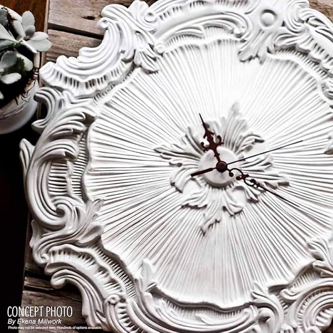 12 1/2"OD x 3 7/8"ID x 3/4"P Bradford Ceiling Medallion (Fits Canopies up to 6 5/8"), Hand-Painted Rich Gold
