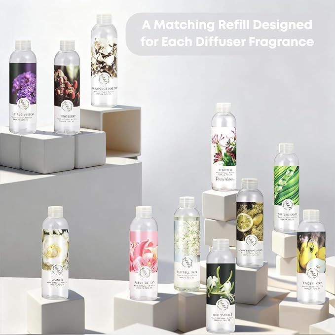 Reed Diffuser Refill (Silk Blossom)