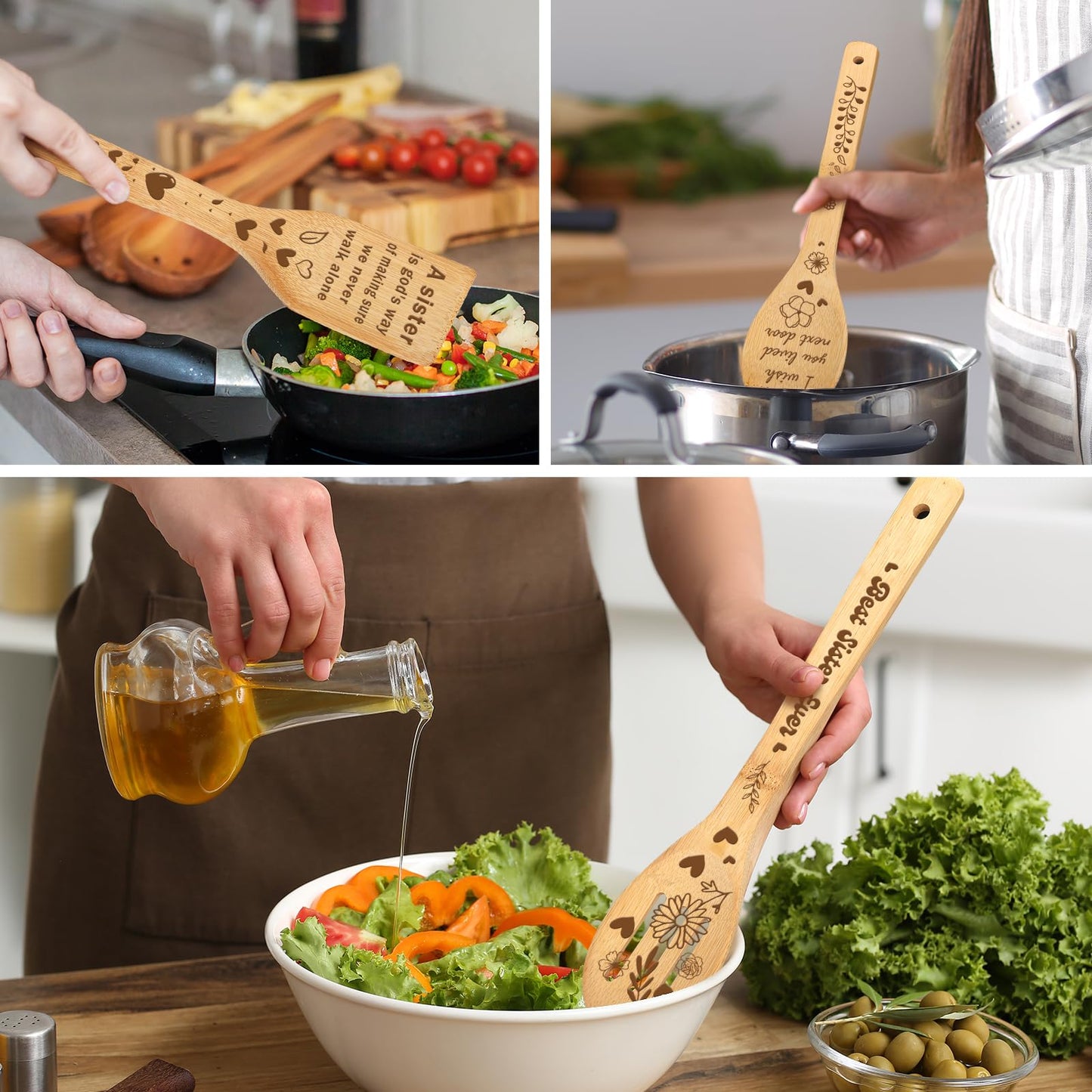 Sister Birthday Gifts Sister Gifts from Sister Christmas Gifts for Sister Best Friendship Gifts for Bestie BFF Best Friend Soul Sister To My Sister Cutting Boards for the Kitchen