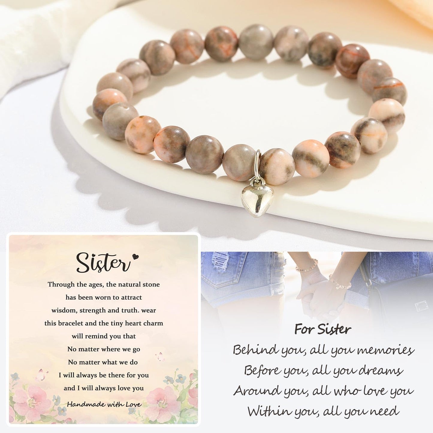 Sister Gifts from Sister Birthday Gifts for Sister Happy Birthday Sisters Gift from Sister Brother Little Sister Big Sister Gifts for Sister in Law Cool Sister Birthday Gifts Sisters Christmas Gifts