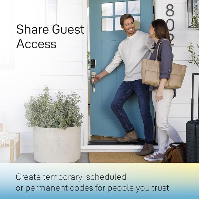 Yale Assure Lock 2 Deadbolt, Satin Nickel Keyless Entry Door Lock with Digital Touchscreen Keypad and Bluetooth Connectivity (No Wi-Fi), ‎YRD430-BLE-619