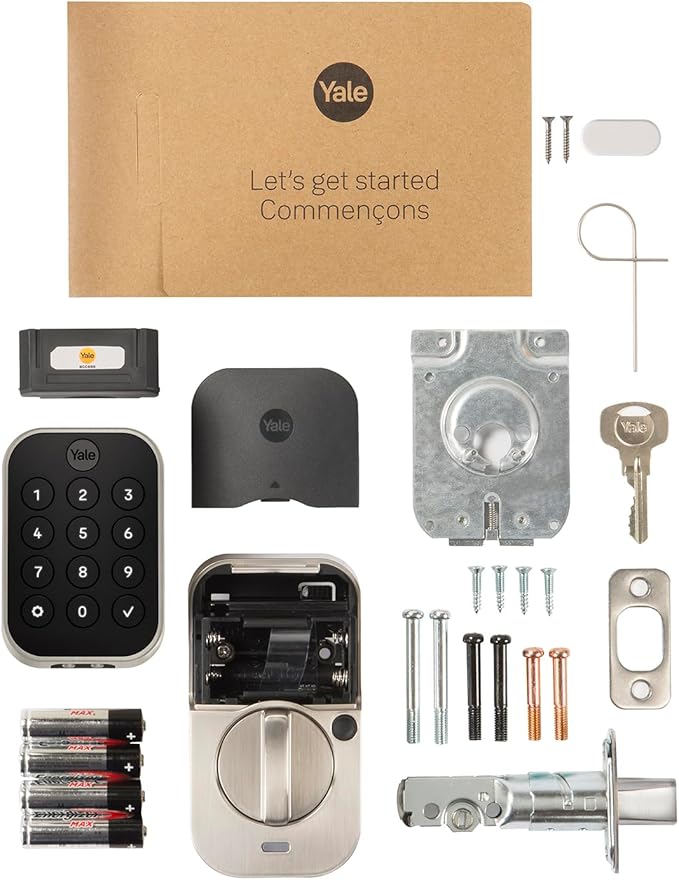 Yale Security Assure Lock 2 with Wi-Fi, Key-Pad, Deadbolt, Satin Nickel
