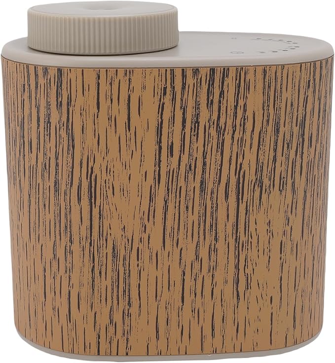 Jiawu Essential Oil Diffuser, Waterless 60ML Smart Aromatherapy Diffuser, Smart Scent Air Machine with APP Control for Bedroom, Living Room, Car, Office (Wood Grain)