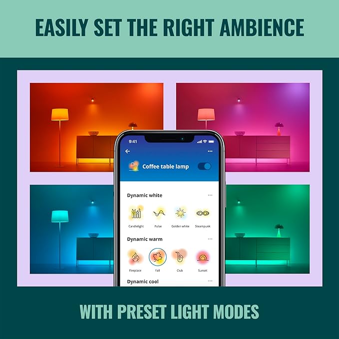 WiZ Connected Smart Wi-Fi LED Downlight & Recessed Spot Color & Tunable White Metal/Plastic/White Wi-Fi - Pack of 6