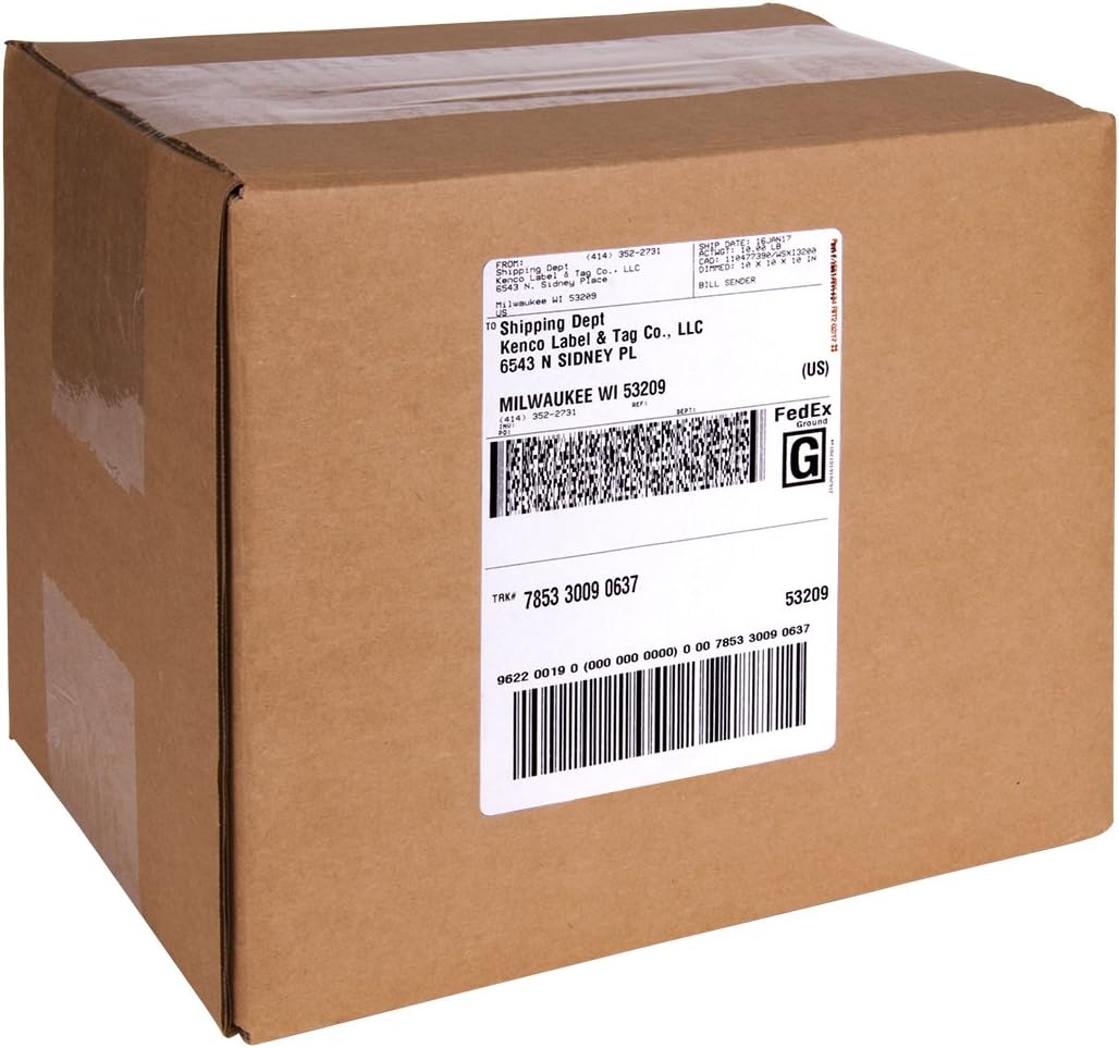 4" x 6" Compatible with Dymo® 4XL Postage Shipping Labels, Compatible with Dymo 1744907 (1 Roll - 220 Labels Per Roll) (6 Pack)