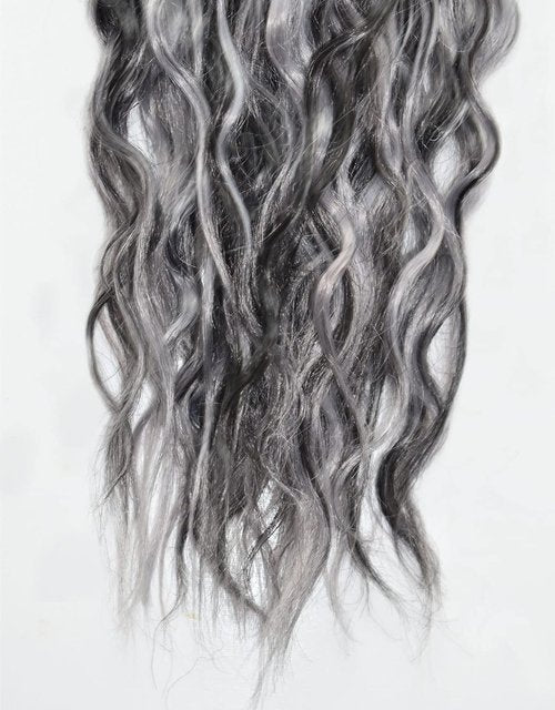 Habiliana Bundles Human Hair 16 18 20 Inch Jerry Curly Wave P1B/GREY Human Hair Bundles 11A Unprocessed Brazilian Virgin Quick Weave Hair Extensions for Black Women