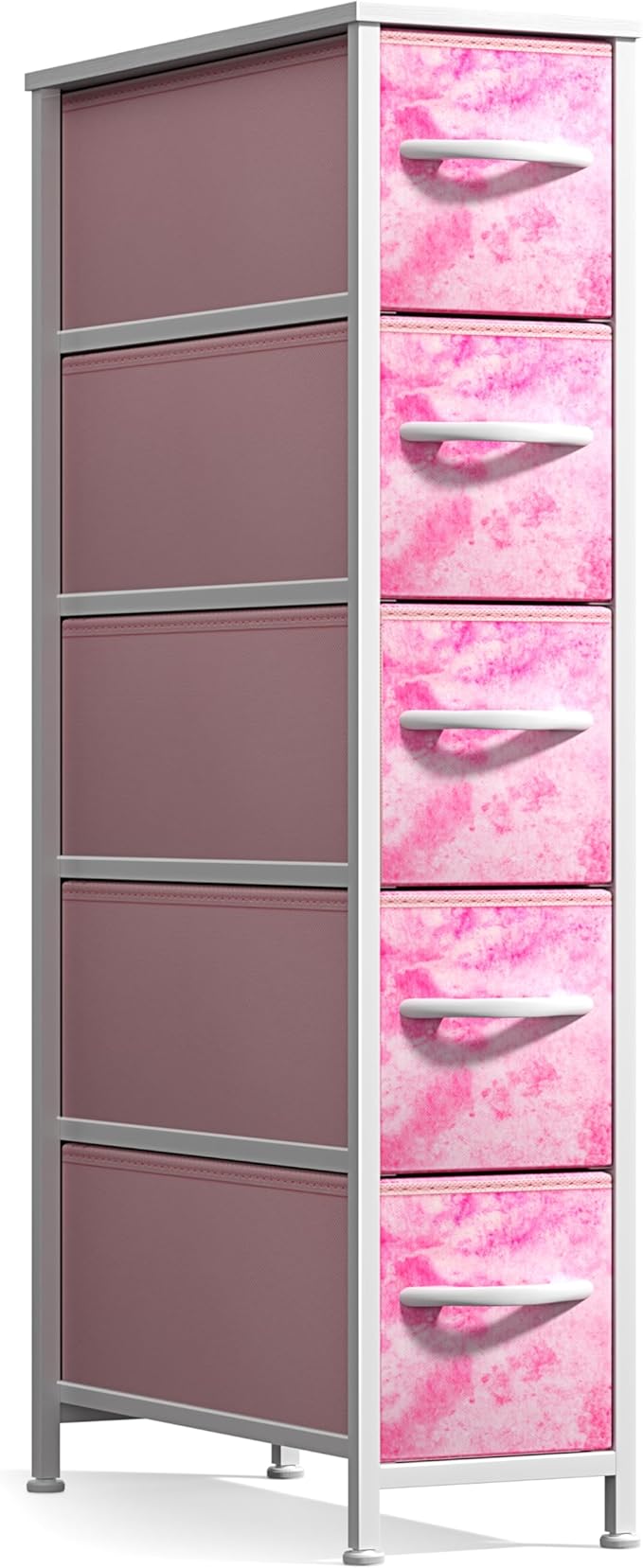 Sorbus Kids Dresser with 5 Drawers - Storage Unit Organizer Chest for Clothes - Bedroom, Kids Room, Nursery, & Closet