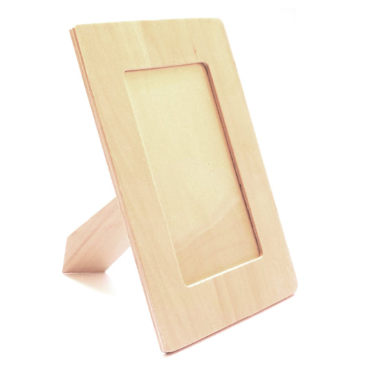 LWR CRAFTS Wooden DIY Photo Frame 4" x 6"" Pack of 2"