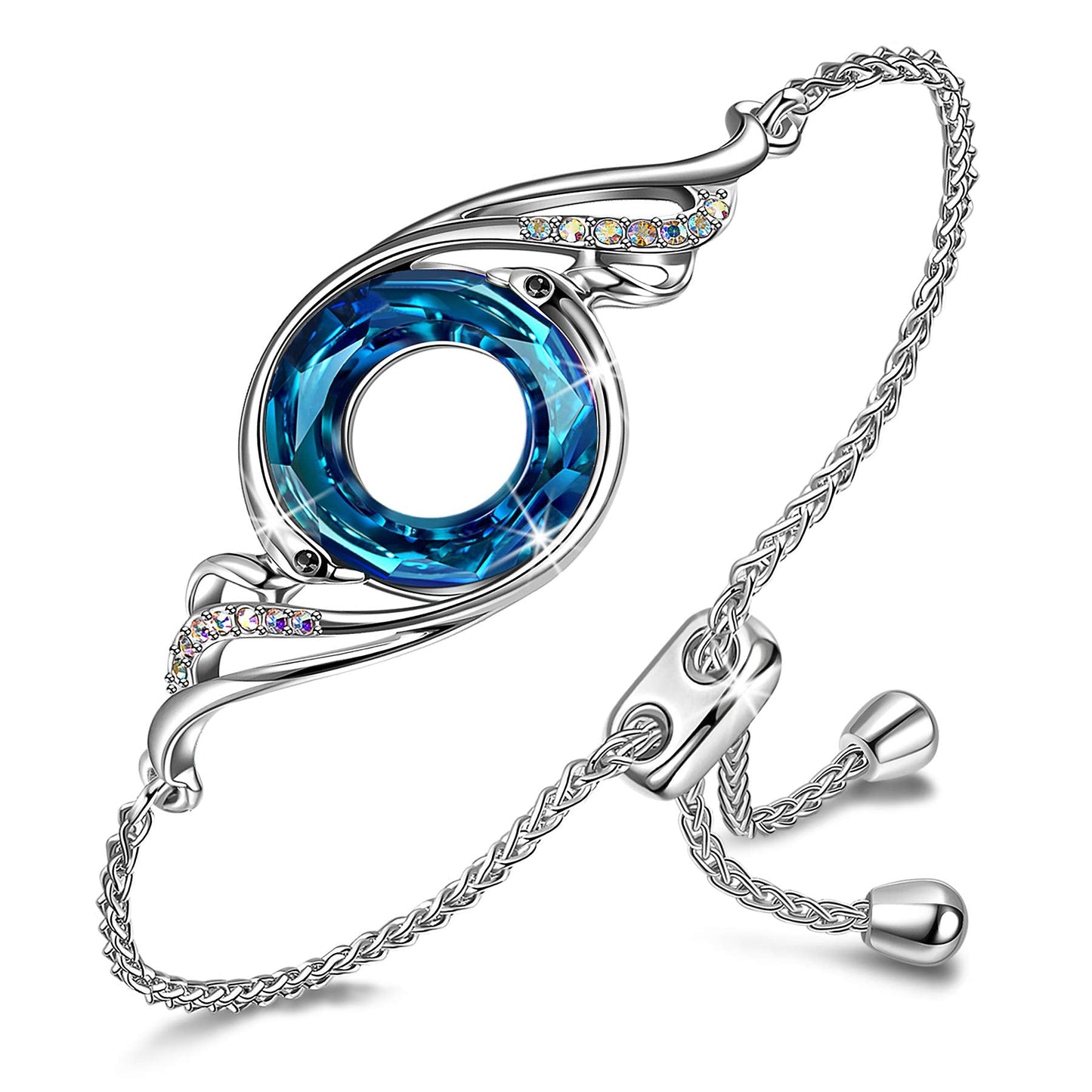 Kate Lynn Phoenix Bracelets Crystal Bracelet for Women, Jewelry Gift Birthday Gifts for Women Mom Wife Daughter Best Friends, Christmas Gifts for Women