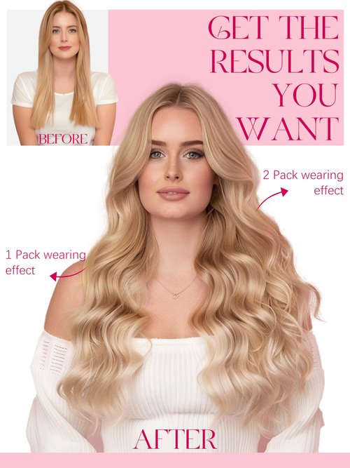 Lacer Genius Weft Tape in Hair Extension Human Hair Tape in Human Hair Weft Hand Tied For Women Rooted Darkest Brown to Platinum Blonde 20 Inch 60g