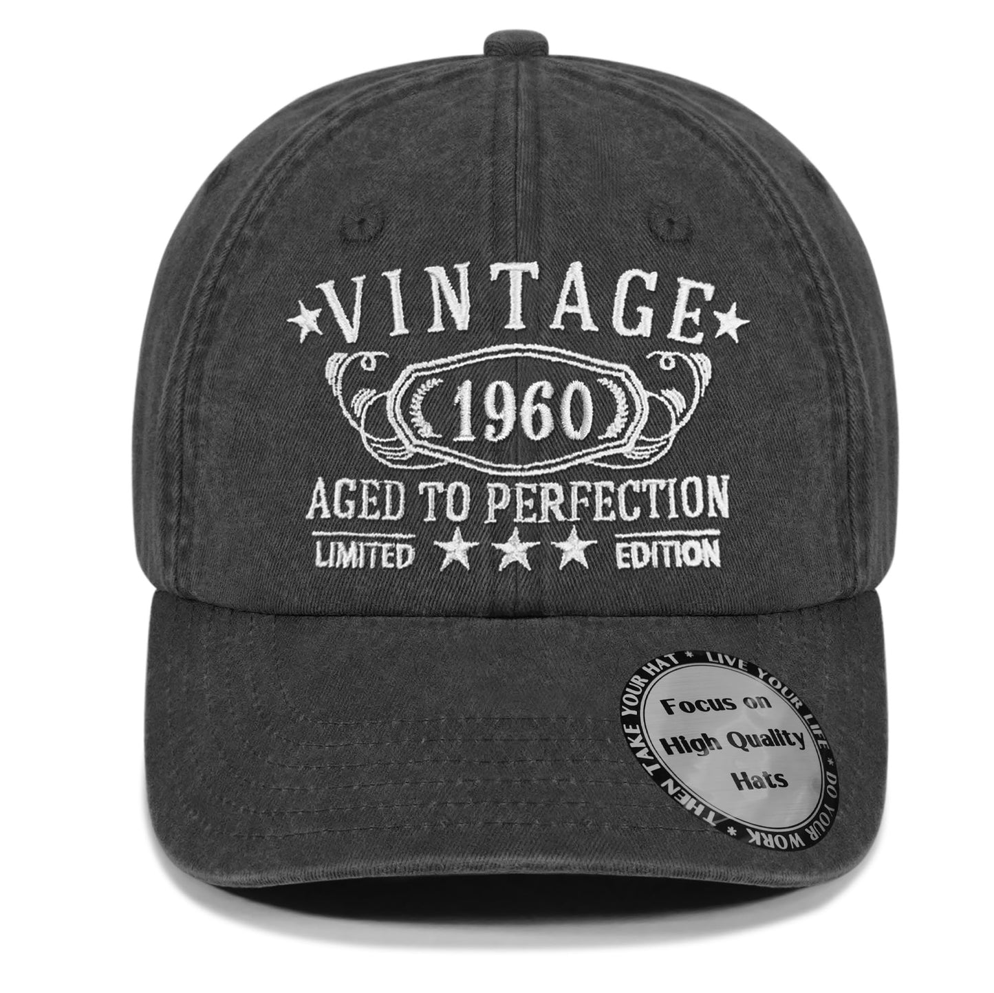65th Birthday Gifts for Men Women,1960 for 65 Year Old Woman Man Vintage Hat,Parents Turing 65th