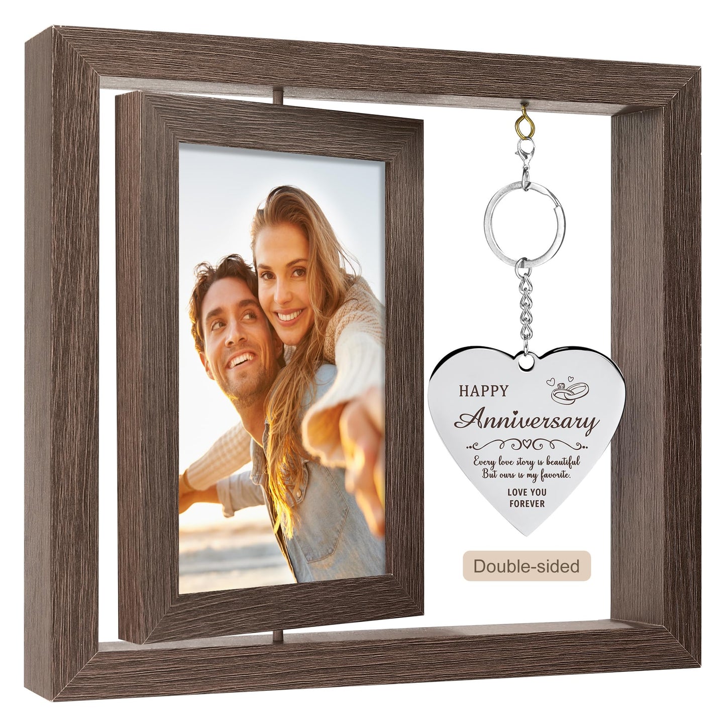 Happy Anniversary Picture Frame Gifts for Women Anniversary Wedding Frames for The Couple Wedding Gifts Anniversary Photo Frame Gift for Him Happy Aniversario Decorations Gift for Wife Girlfriend Her