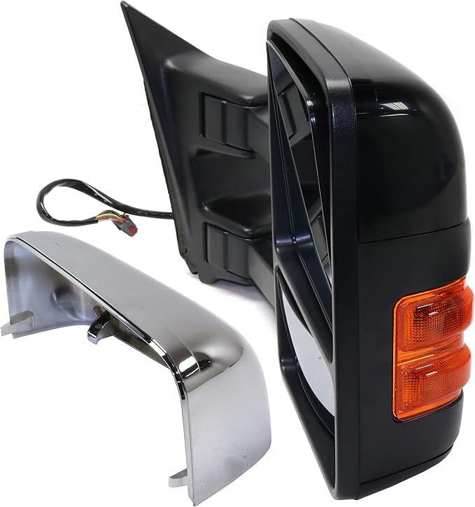 Garage-Pro Mirror - Compatible with 2011-2016 Ford F-250, F-350, F-450 & F-550 Super Duty Towing, Passenger Side, Heated, Power Glass In-housing Signal Light
