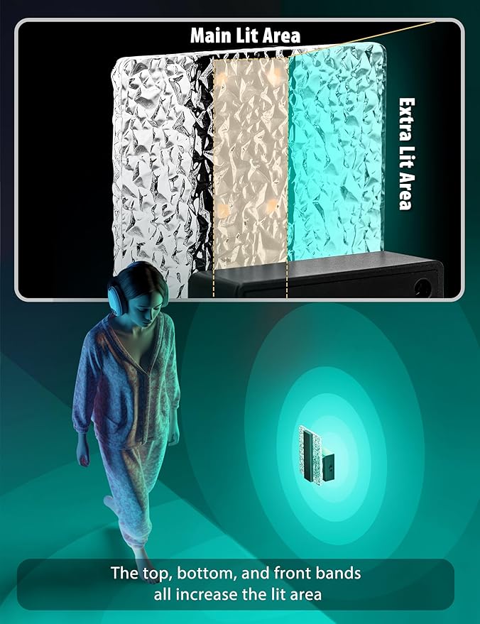 DORESshop LED Night Lights Plug into Wall, Decorative Night Light with Dusk-to-Dawn Sensor, 8 Color-Changing Nightlights with Slide Button, Nightlights for Kids, Bathroom, Hallway, Bedroom