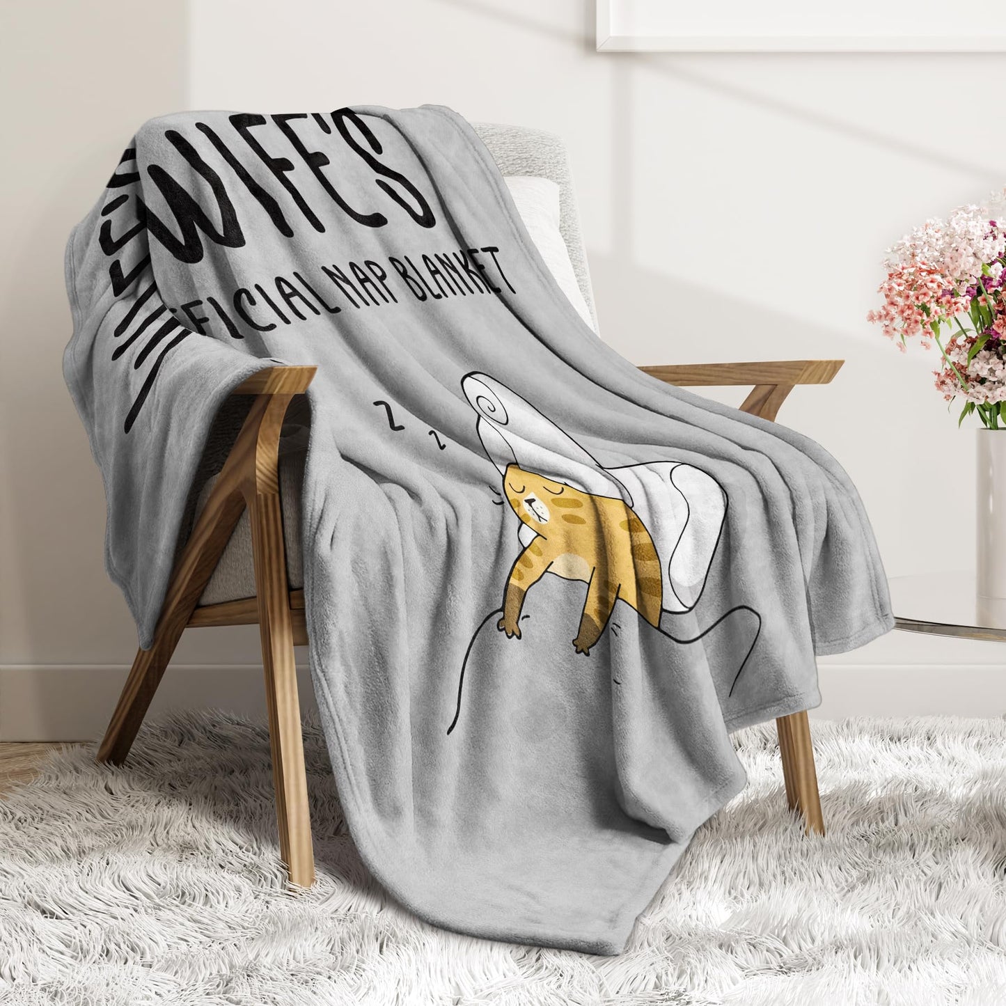 SteadStyle Gifts for Wife from Husband - Gifts for Her Blanket, Wife Birthday Gift Ideas, Wedding Anniversary Romantic Gift for Wifey, Valentine's Mother's Day Present for Her 60"X 50"