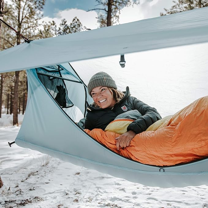 Haven Tents Lay Flat Hammock Tent - Waterproof Tent & Camping Hammock with Mosquito Net - Includes Insulated Pad and Rainfly - Haven Tent, Haven XL, Haven Safari