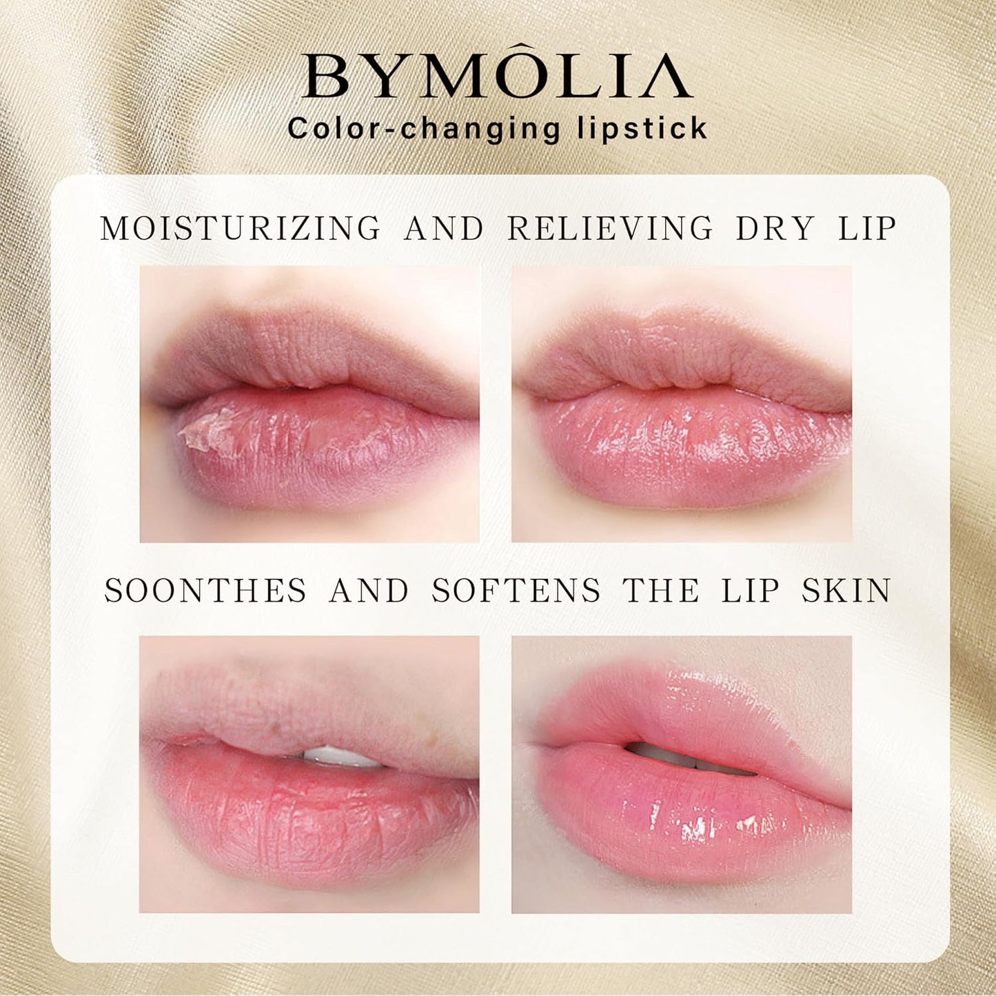 Transferproof Color-Changing Lipstick – pH Activated Tint Balm for Personalized Color, Long-Lasting Moisturizing Lip Glow, Hydrating & Non-Sticky Formula, Suitable for All Skin Tones