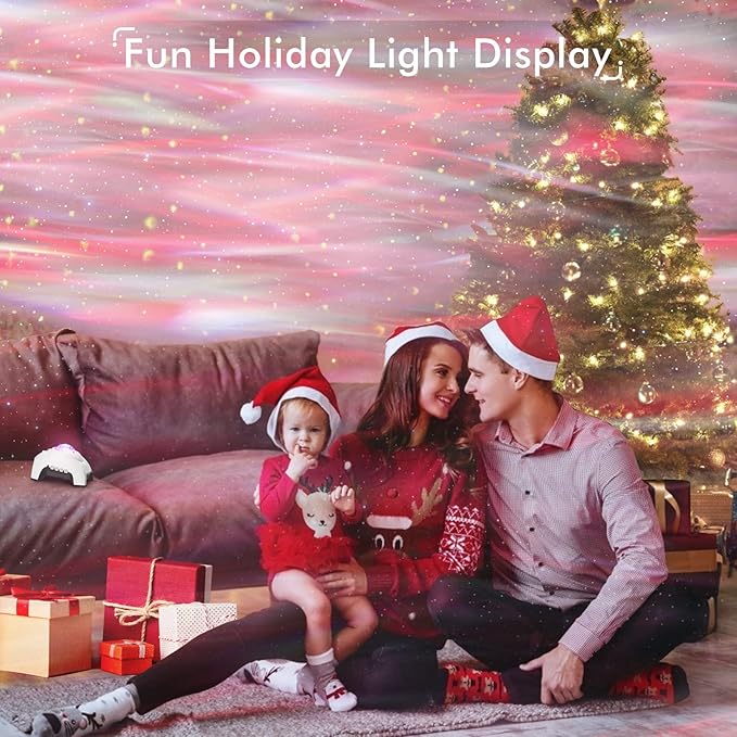 Rossetta Star Projector, Galaxy Projector for Bedroom, Bluetooth Speaker and White Noise Aurora Projector, Night Light Projector for Kids Adults Gaming Room, Home Theater, Ceiling, Room Decor