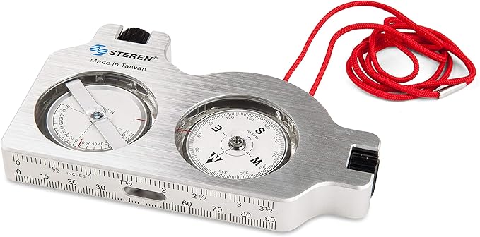 Satellite Finder - Surveyors Compass - Surveyor Compass - Clinometer Forestry - Survey Compass - Inclinometer Compass - Compass Inclinometer - Compass Clinometer Offroad - Survey Tools - STEREN